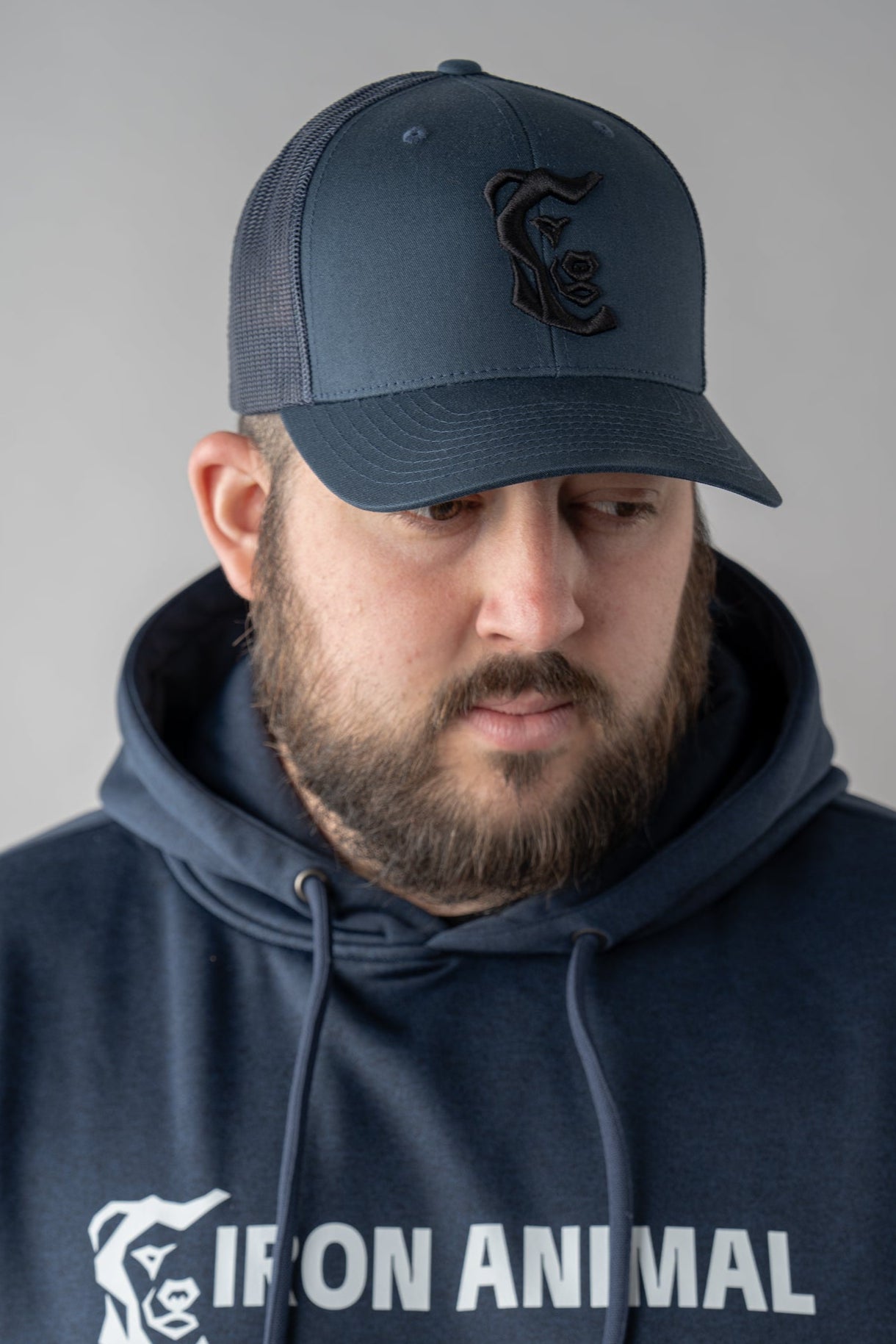 Iron Trucker Cap - Navy