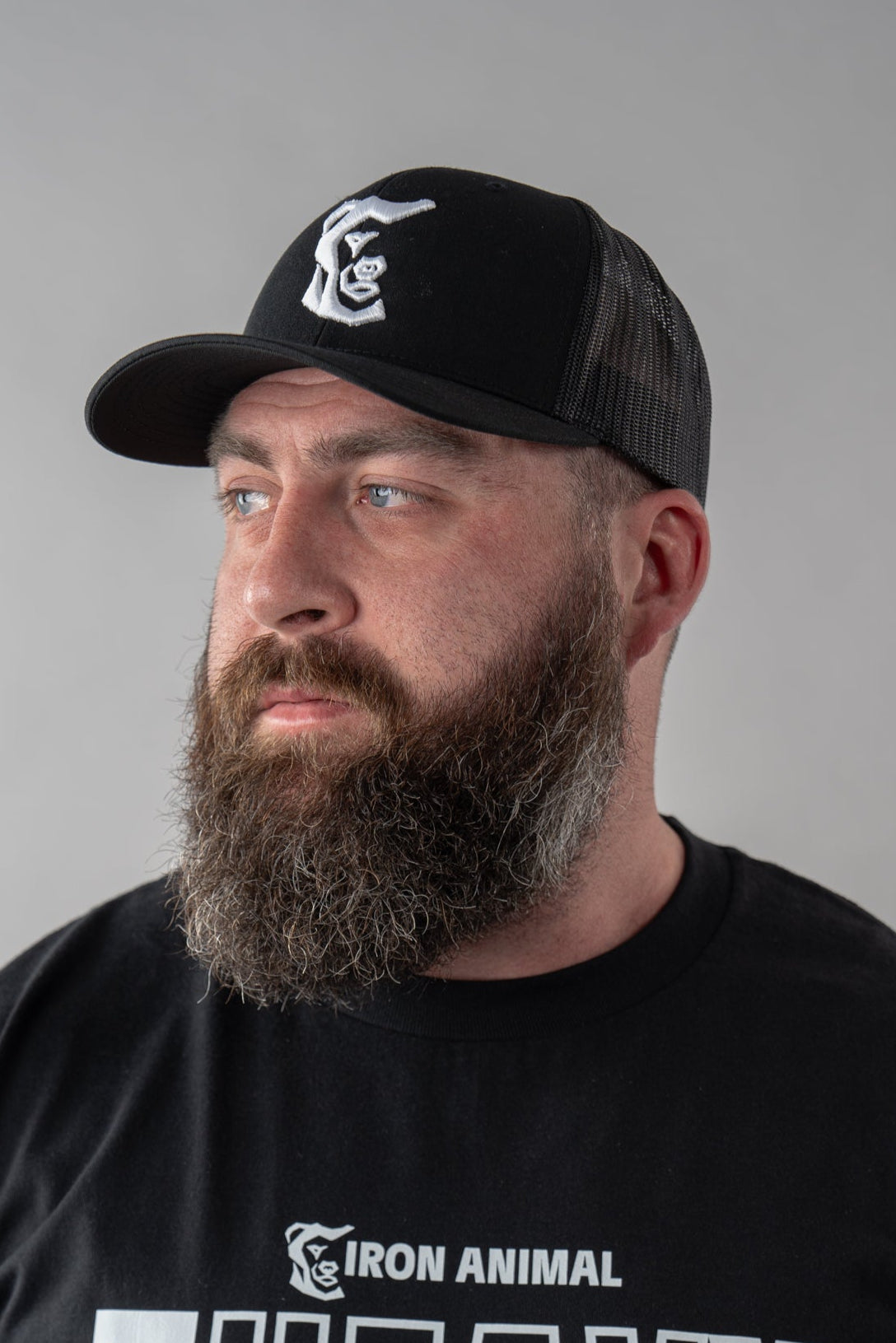 Iron Trucker Cap - Black