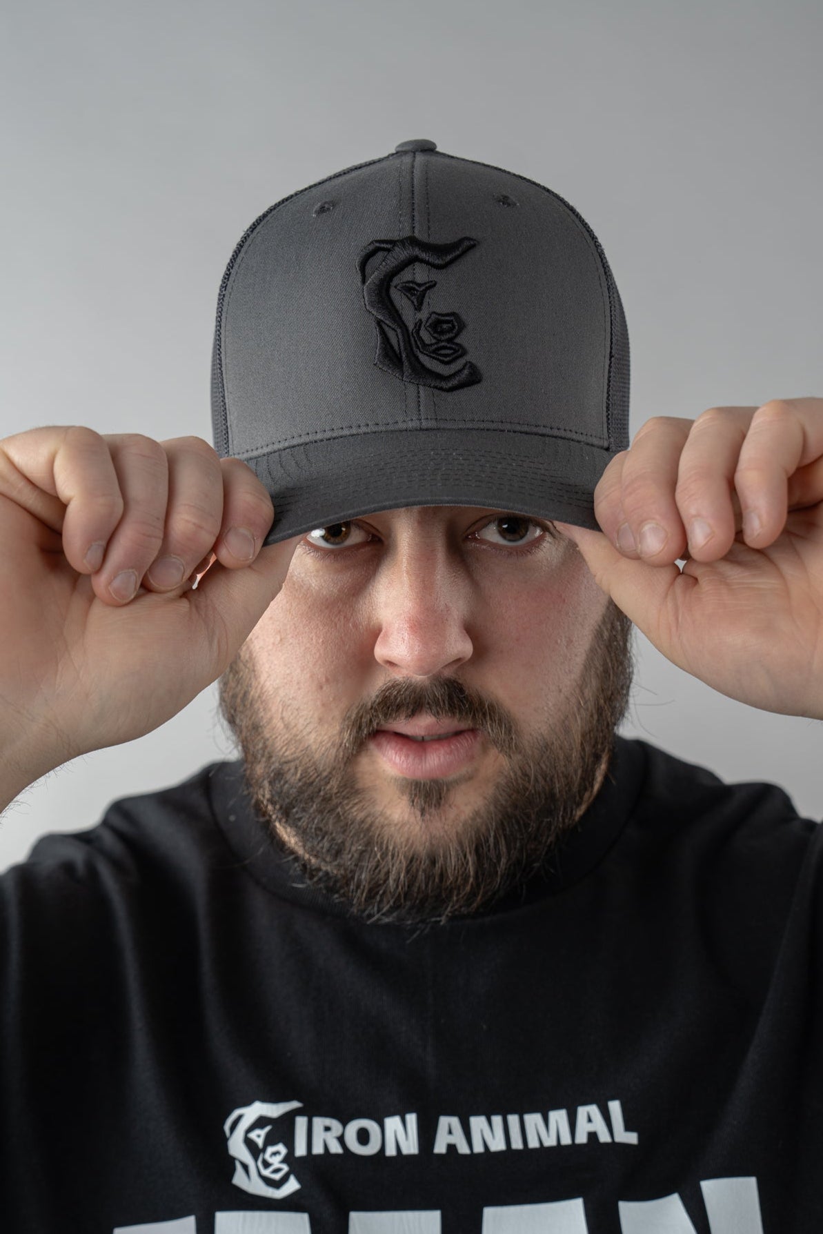 Iron Trucker Cap - Grey