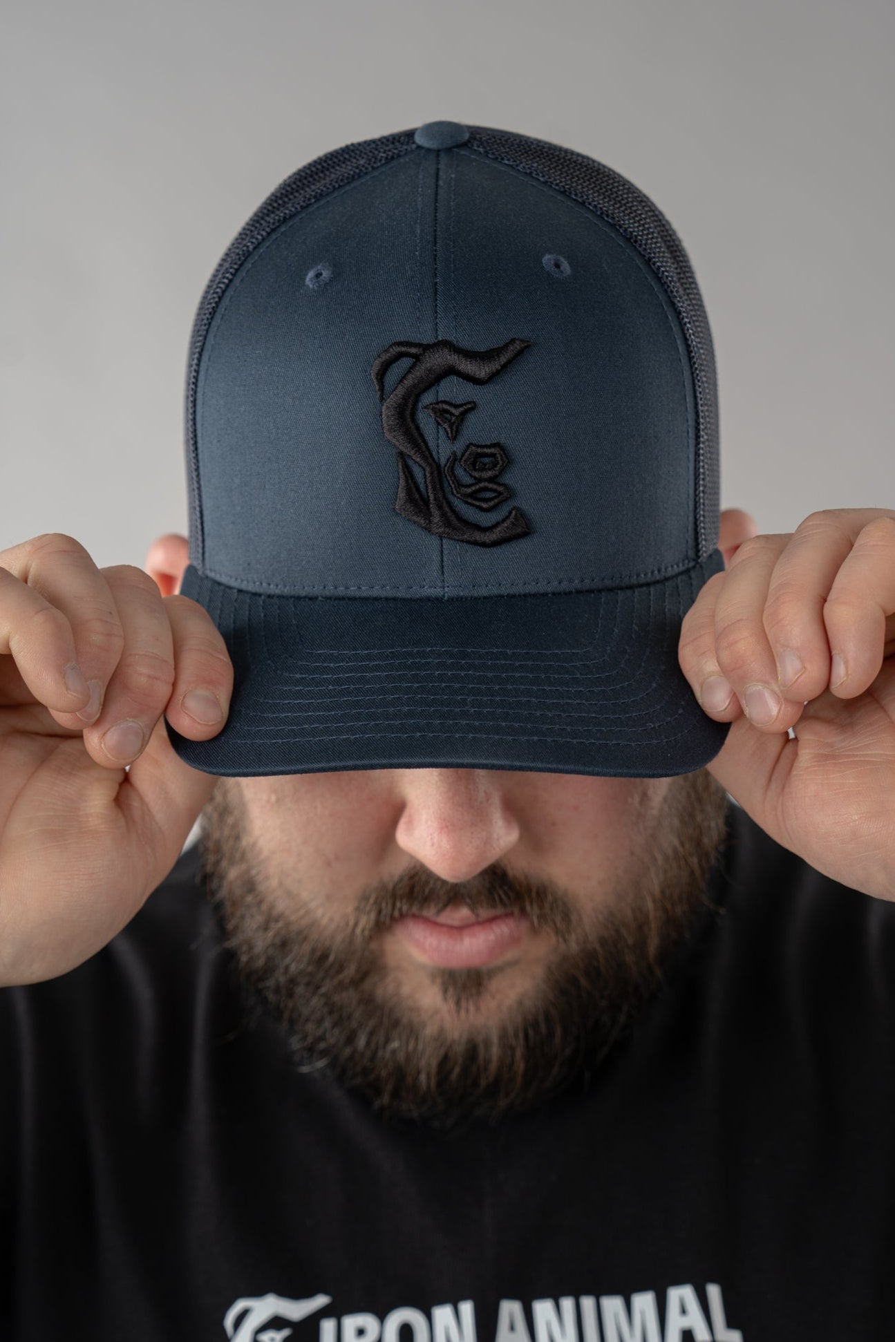 Iron Trucker Cap - Navy