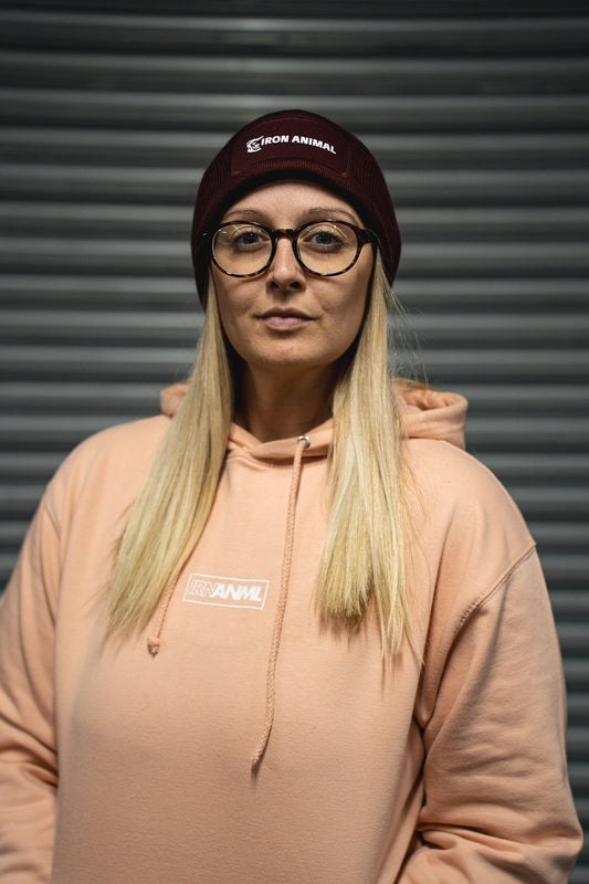 Light Peach Women's Hoodie